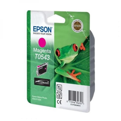 Epson T0543 purpurová (magenta) originální cartridge