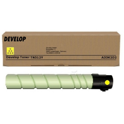 Develop TN-512Y, A33K2D2 žlutá (yellow) originální toner