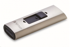 Verbatim 47690 Flash Drive Store 'n' Go, 128GB, SSD Vx400, USB 3.0, stříbrný