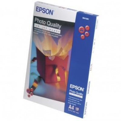 Epson C13S041061 Photo Quality InkJet Paper, foto papír, matný, bílý, A4, 104 g/m2, 720dpi, 100 ks, C13S04