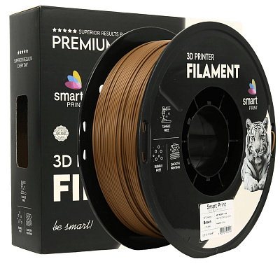 Smart Print FG-S220-E1, 3D filament, PETG Matte, 1,75mm, 1000g, Hnědý (Brown)