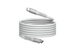 VERBATIM Kabel USB-C Sync & Charge, 100W, Magnetický, 120cm, šedá