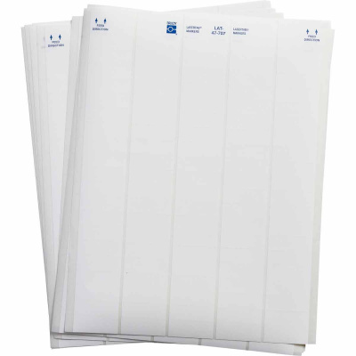 Brady LAT-47-707-10 / 067064, LaserTab Laser Printable Labels, 38.10 mm x 12.70 mm