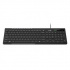 Genius Slimstar 230 II COPILOT, klávesnice CZ/SK, multimediální, slim typ drátová (USB), černá