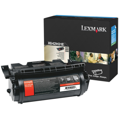 Lexmark X642H31E černý (black) originální toner