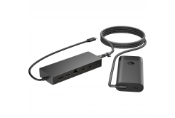 HP Univ. USB-C Hub and Laptop Charger Combo-EURO