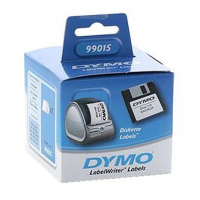 Dymo 99015, S0722440, 54mm x 70mm, bílé papírové štítky na diskety