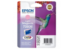 Epson T0806 C13T08064011 světle purpurová (light magenta) originální cartridge