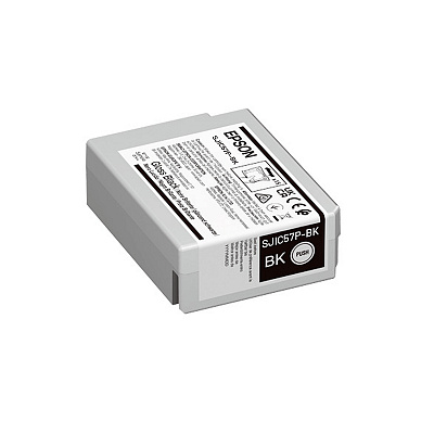 Epson SJIC57P-BK C13T58J140 pro ColorWorks, černá (black) originální cartridge