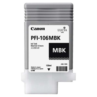 Canon PFI-106MBk, 6620B001 matná černá (matte black) originální cartridge