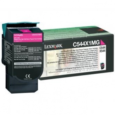 Lexmark C544X1MG purpurový (magenta) originální toner