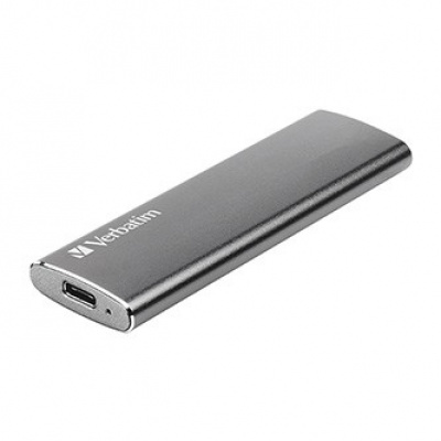 SSD Externí Verbatim Vx500, 47443, 480GB, stříbrný, 2.5", USB-C