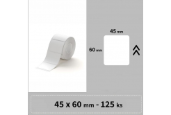 Niimbot štítky R 1EA01195501, 45x60mm 125ks Bílé pro B21, B21S, B3, B1S