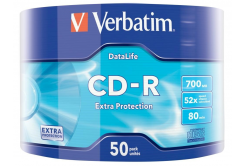 VERBATIM CD-R (50-pack)Wrap/Extra Protection/52x/700MB