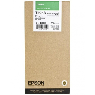 Epson T596B00 zelená (green) originální cartridge