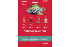 Canon Photo Paper Variety Pack VP-101, foto papír, bílý, 20 ks, 0775B079, inkoustový,5x PP201, 5x SG201 (10x15cm), 5x MP101, 5x GP