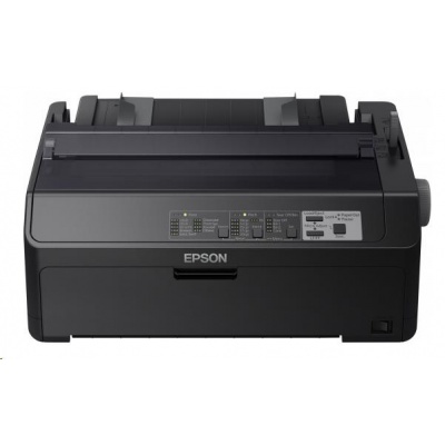 Epson tiskárna jehličková LQ-590II, A4, 24 jehel, high speed draft 550 zn/s, 1+6 kopii, USB 2.0, 