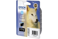 Epson T09654010 světle azurová (light cyan) originální cartridge