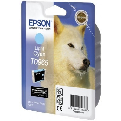 Epson T09654010 světle azurová (light cyan) originální cartridge