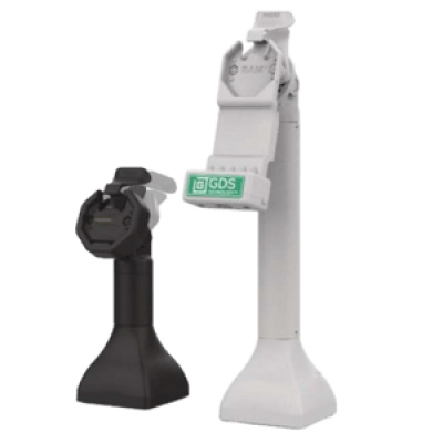 RAM Mounts GDS Uni-Conn Stand Docking Station (14") with Key Locking (Right) for Rear Pogo Pins - Rotatable & Tiltable - USB-C Connection