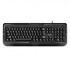 Genius KB-118, klávesnice US, klasická, voděodolná typ drátová (USB), černá