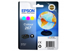 Epson originální ink C13T26704010, 267, color, 6, 7ml, Epson WF-100W