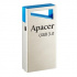 Apacer USB flash disk, USB 3.0, 64GB, AH155, stříbrný, AP64GAH155U-1, USB A, s poutkem