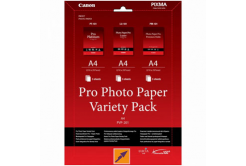 Canon Photo Paper Pro Variety Pack PVP-201, foto papír, bílý, A4, 15 ks, 6211B021, inkoustový,5x matný PM-101, 5x lesklý PT-101, 5