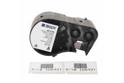 Brady M5-78-492 / 170896, 25.40 mm, Polyester, černý tisk / bílý podklad