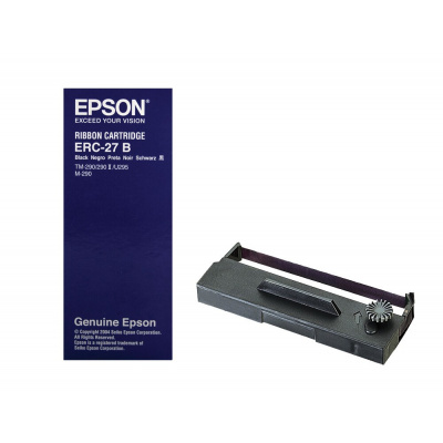 Epson ERC 27 C43S015366, černá, originální barvicí páska