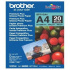 Brother Photo Paper Glossy BP71GA4, 260 g/m2, A4, 20ks, lesklý, inkoustový, bílý, foto papír