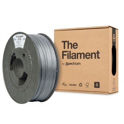 "The Filament" by Spectrum TF-24234, PLA Lite, 1.75mm, SILVER, 1kg