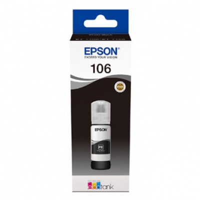 Epson 106 C13T00R140 foto černá (photo black) originální cartridge