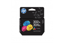 HP 302XL/304XL B7RT8AE barevná (color) originální cartridge