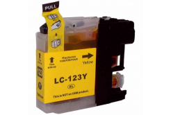 Brother LC-123 žlutá (yellow) kompatibilní cartridge