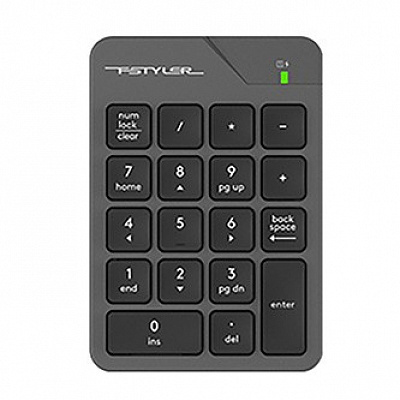 A4Tech FStyler FGK21C numerická klávesnice bezdrátová šedá