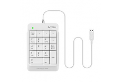 A4Tech FStyler FK13P numerická klávesnice drátová (USB) bílá