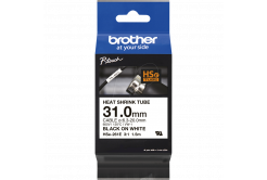 Brother HSe-261E Pro Tape, 31 mm x 1.5 m, černý tisk / bílý podklad , originální páska