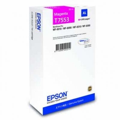 Epson T7553 T755340 purpurová (magenta) originální cartridge