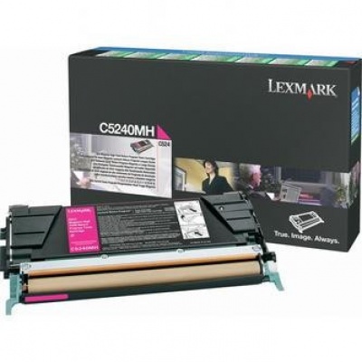 Lexmark C5240MH purpurový (magenta) originální toner