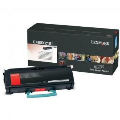 Lexmark E460X21E černý (black) originální toner