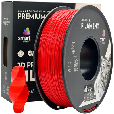Smart Print FG-S61-E1, 3D filament, PLA, Red, 1kg, 1,75mm