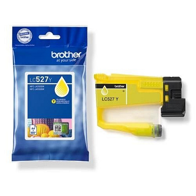 Brother LC-527Y žlutá (yellow) originální cartridge