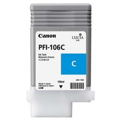 Canon PFI-106C 6622B001 azurová (cyan) originální cartridge