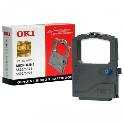 OKI 1126301, černá, originální barvicí páska