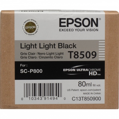 Epson T8509 světle černá (light black) originální cartridge
