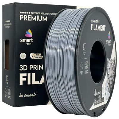 Smart Print FG-S135-E1, 3D filament, ASA, Gray, 1kg, 1,75mm