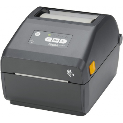 Zebra ZD421d ZD4A043-D0EM00EZ DT, 12 dots/mm (300 dpi), tiskárna štítků, RTC, USB, USB Host, BT (BLE), grey (nástupce GC420t)
