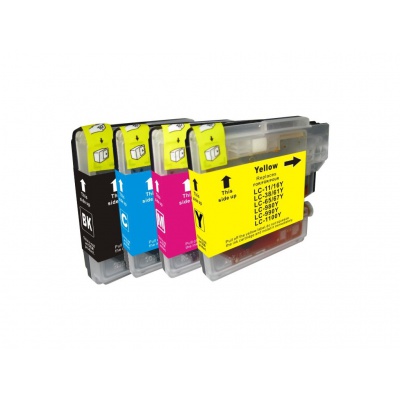 Brother LC-980/LC-985/LC-1100 multipack kompatibilní cartridge