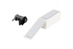 Brady PTLEP-10-7593-WT / 622132, Engraved Plate Replacement Labels, 25 mm x 100 mm